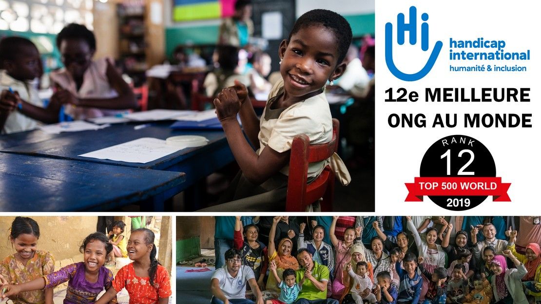 12ème meilleure ONG au monde en 2019