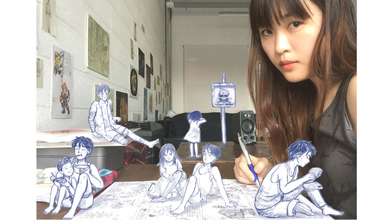 Kumiyo, illustratrice et auteure de BD, mangas et livres illustrés